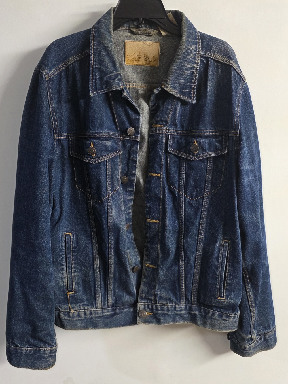 C.E. Schmidt Workwear denim jacket Men's Denim Shirt Jacket in Faded Blue